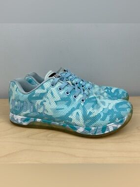 Nobull Women’s Size 9.0 Toomey Trainers Blue White Athletic Training Gym Shoes